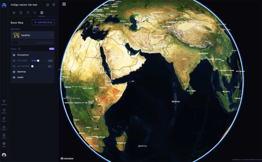 globe basemap